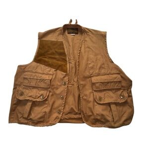Caliber Sportsman's Apparel Men Sz XL Tan Hunting Vest